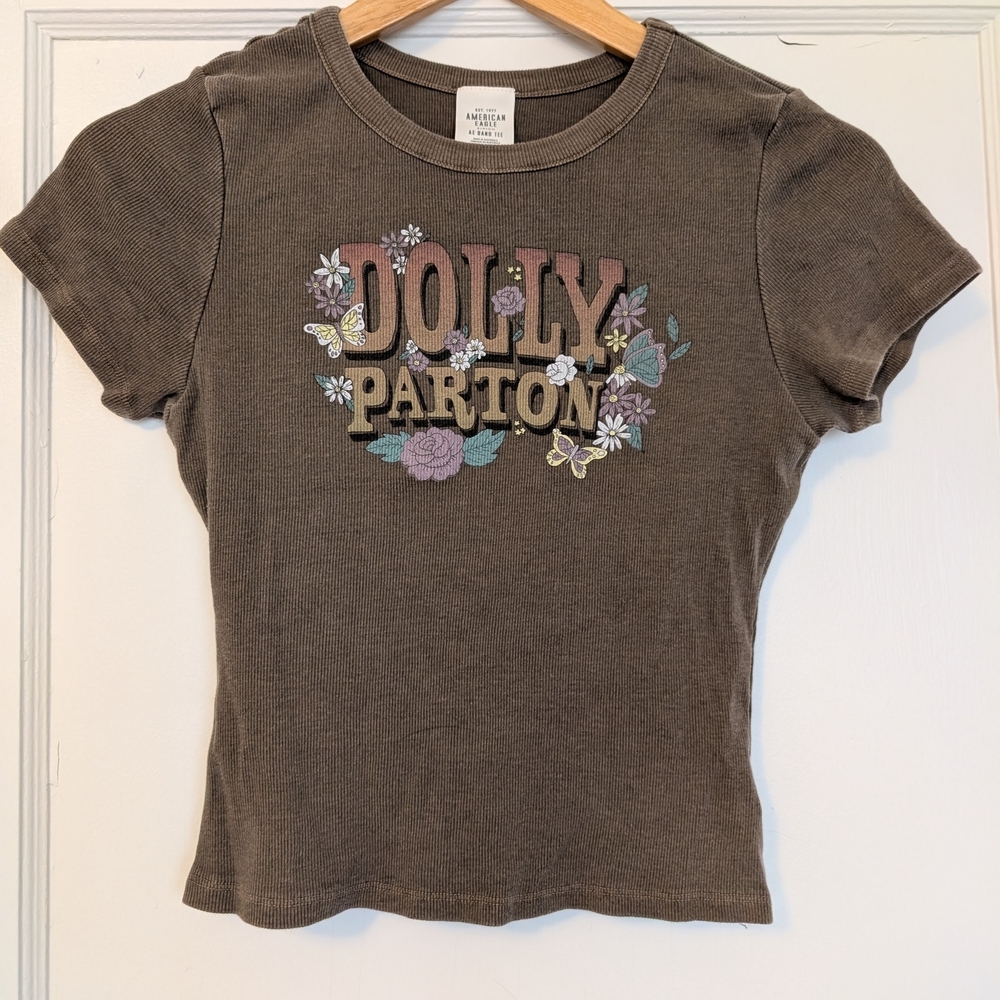 American Eagle Dolly Parton Band Tee
